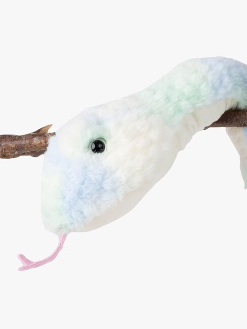 Teddykompaniet Pehmolelu Käärme 120 cm, Sininen