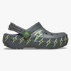 Crocs Classic Bolt Lights Pistokkaat, Carbon