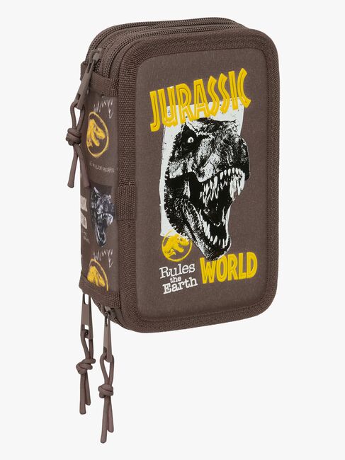 Jurassic World  Täytetty Kolmilokeroinen Penaali 37 Osaa, Ruskea