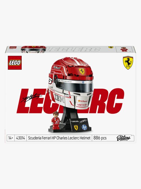 LEGO Editions Formula 1 43014 Scuderia Ferrari HP ‑kypärä – Charles Leclerc
