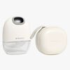 Beemoo CARE Wearable Slim Sähkökäyttöinen Rintapumppu Single + Kuljetuslaukku, White