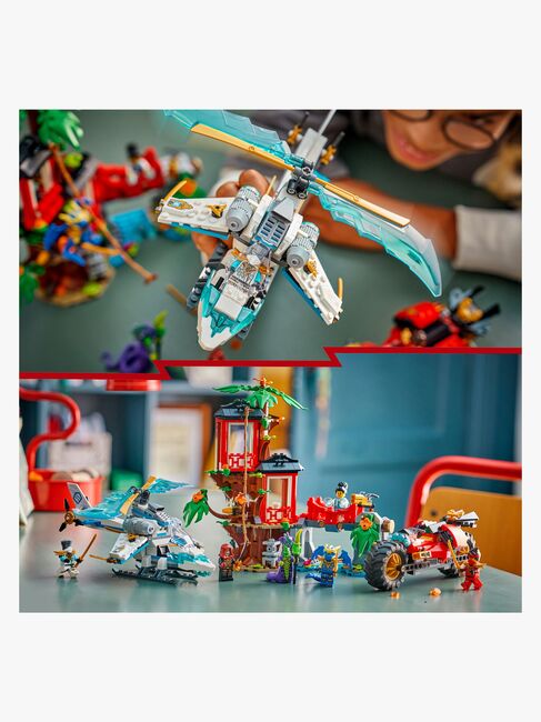 LEGO Ninjago 71857 Ninjamenopelit ja puumajataistelu