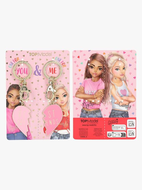 TOPModel Avaimenperät BFF 2-pack, Lajitellut