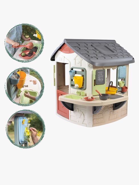 Smoby Life Leikkimökki + Mutakeittiö