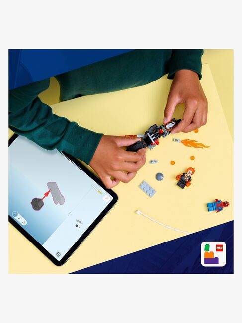 LEGO Super Heroes 76335 Spider-Man vastaan Aaveajajan moottoripyörä