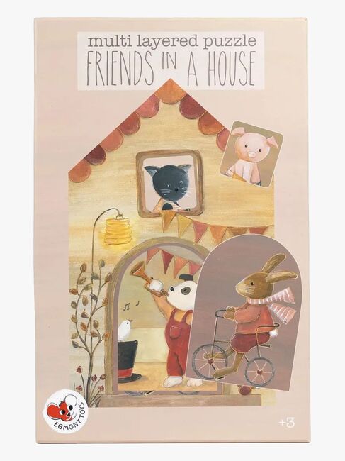 Egmont Toys Kaveriporukka Palapeli + Useita Kerroksia