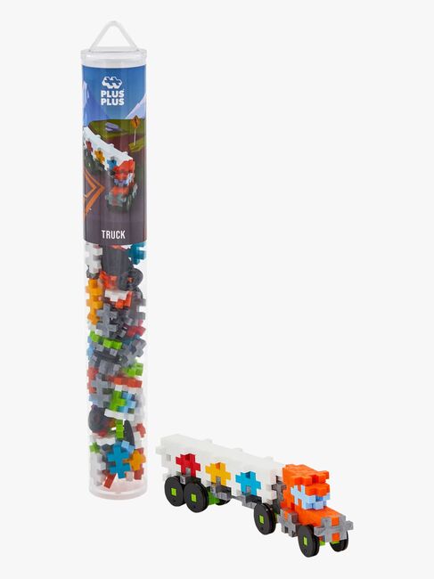 Plus-Plus Rakennussarja + Pohjalevy & Tuubi Ajoneuvo 4x100 Osaa