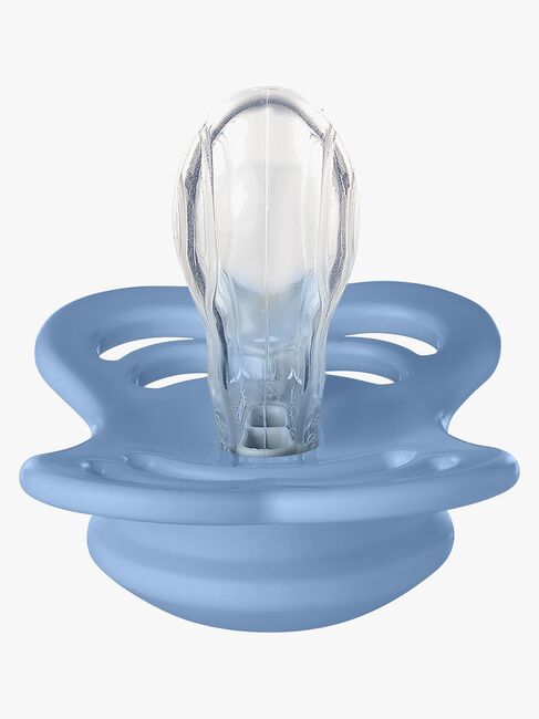 BIBS Supreme Tutti Silikoni Koko 1, Sky Blue