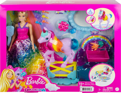Barbie Feature Dreamtopia Nukke ja Yksisarvinen 