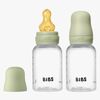 BIBS Slow Flow Tuttipullo Lateksi 2-pack 150 ml, Sage