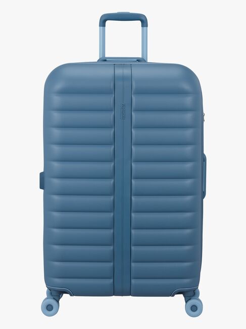 American Tourister Neovibe Spinner Matkalaukku 96-106L, Steel Blue
