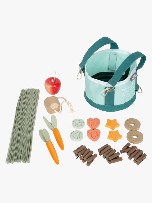 Small Foot Ruokintasarja + Laukku Keppihevoselle