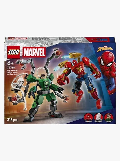 LEGO Super Heroes 76338 Robottien taistelu: Spider-Man vastaan Tohtori Mustekala