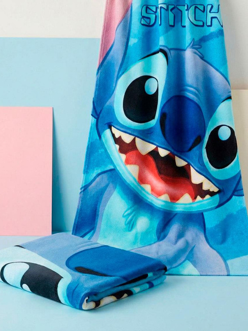 Disney Stitch Rantapyyhe, Sininen