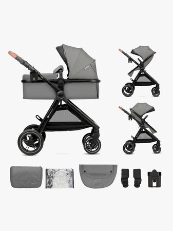 Kinderkraft ESME 2-in-1 Yhdistelmävaunut, Moonlight Grey