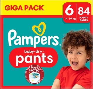 Pampers Baby Dry Pants Vaippa Koko 5 15+ kg 84-pack