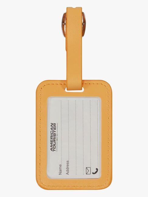 American Tourister Matkalaukun Nimilappu 2-pack, Papaya Pop