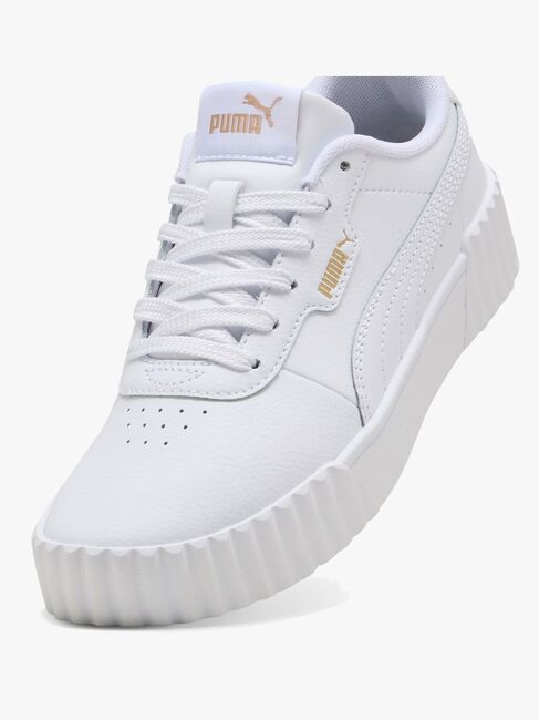 Puma Carina 3.0 Jr Lenkkarit, White/Gold