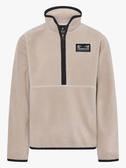 Didriksons Rubi Fleecepaita, Beach beige