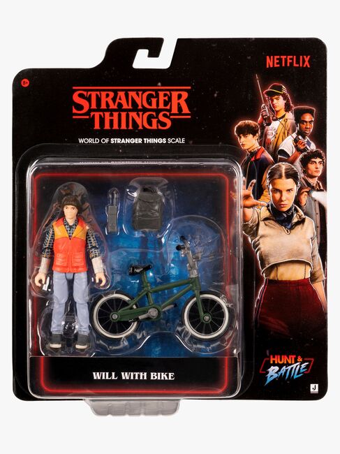 Stranger Things Keräilyfiguurit & Polkupyörä, Lajiteltu
