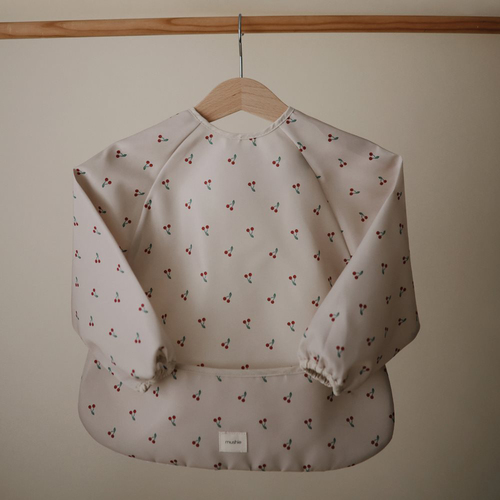 Mushie  Pitkähihainen Ruokalappu, Cherries