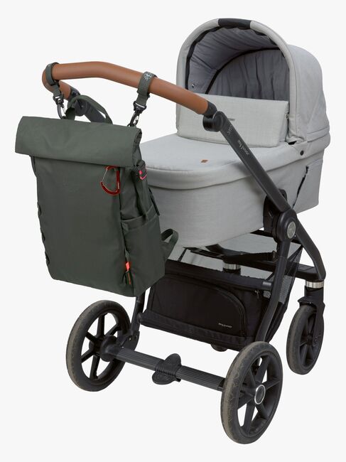 Lässig Outdoor Hoitolaukku Reppu + Roll-top-avaus, Dark Olive