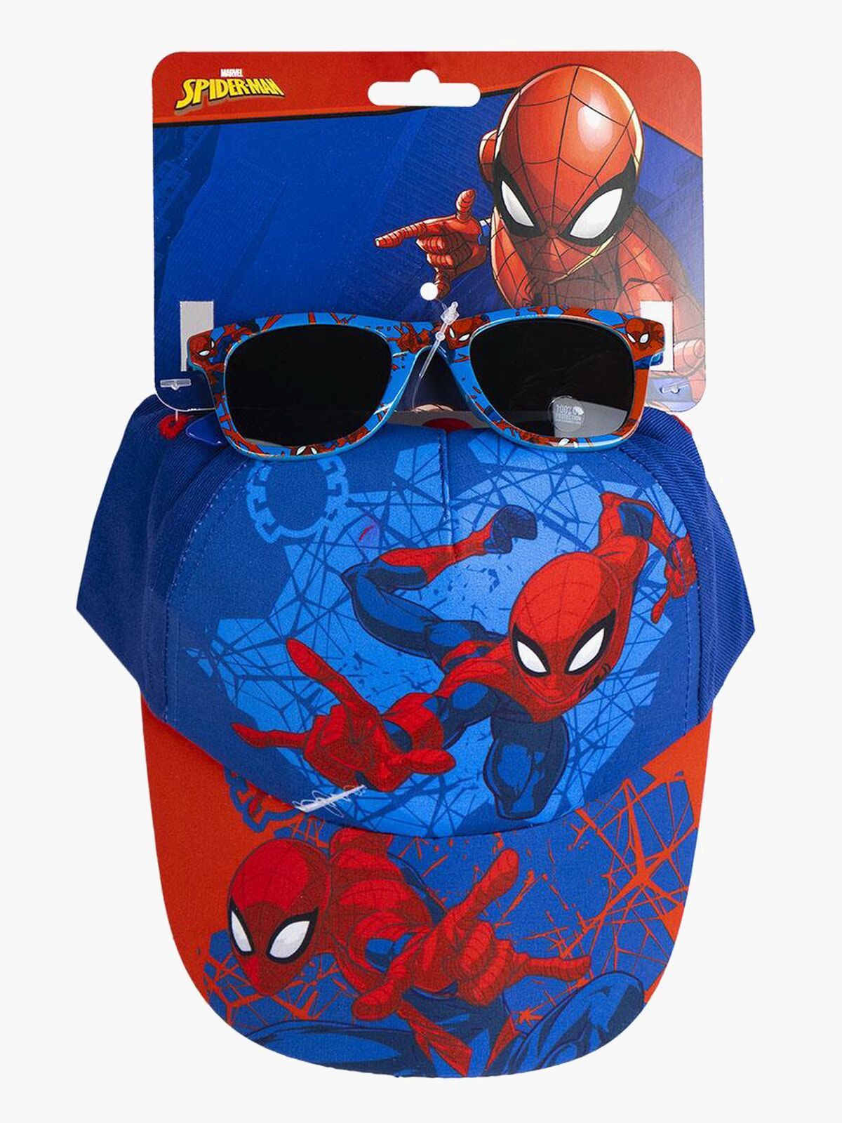 Spider-Man Lippalakki & Aurinkolasit, Sininen