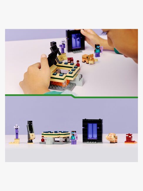 LEGO Minecraft 21584 Matka Hornaportaaliin ja Ääriportaaliin