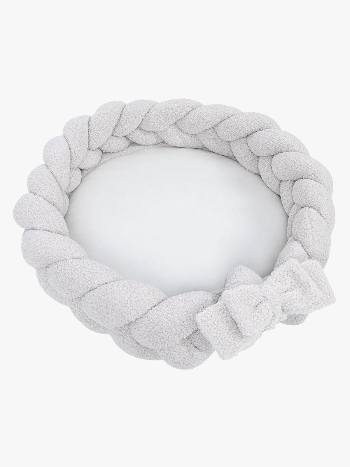 MeowBaby Bearly Unipesä + Letitetty Suoja & Leikkialusta, Offwhite