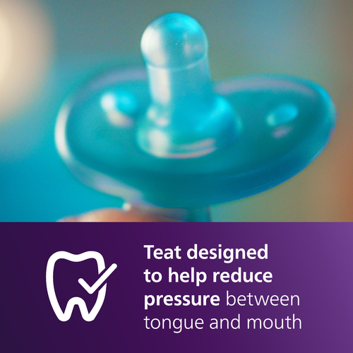 Philips Avent Soothie Tutti 0–6kk 2-pack, Pinkki/Sininen Lajiteltu