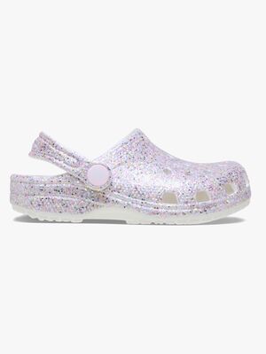 Crocs Classic Fantasy Glitter Kids Pistokkaat, White