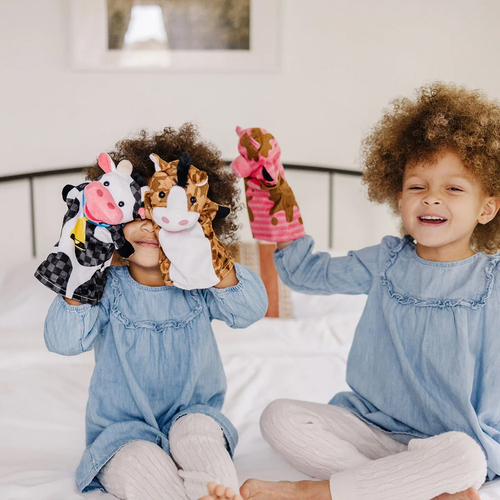 Melissa & Doug Käsinuket Maatilan Eläimet 4-pack