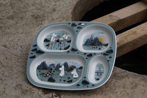 Muumi Saaret & Luoto Jaettu Lautanen