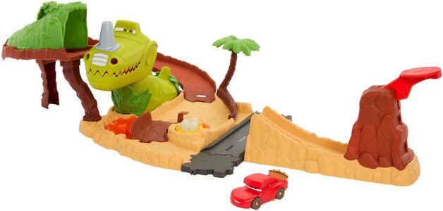 Disney & Pixar Autot: Tien Päällä Dinopuisto Leikkisetti