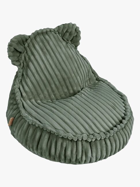 Meowbaby Churros Säkkituoli Teddy, Olive Sage Green