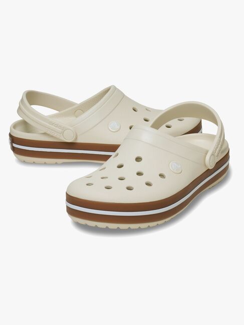 Crocs Crocband Gum Pistokkaat, Summit White