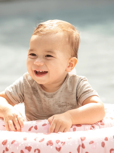 Swim Essentials Baby Uimarengas, Old Pink Leopard