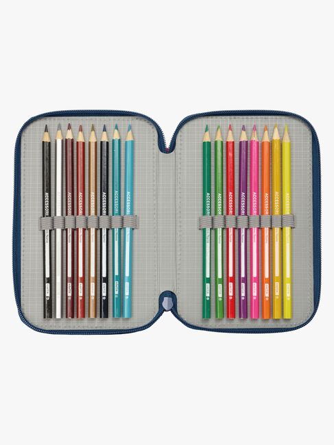 Marvel Spider-Man  Täytetty Kolmilokeroinen Penaali 37 Osaa, Sininen