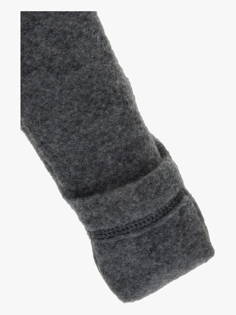 Mikk-Line Vauvan Fleecetakki Merinovilla, Anthracite Melange