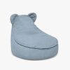 Meowbaby Slimcord Säkkituoli Teddy, Turquoise