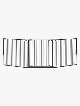 BabyDan CombiFit L Turvaportti 90–223 cm, Musta