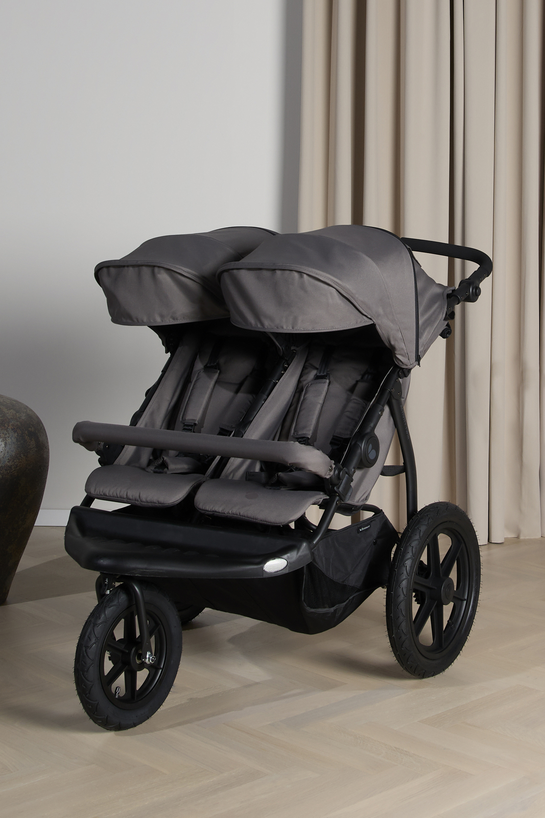 Beemoo Activity Twin Sisarusvaunut, Grey