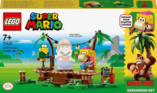 LEGO Super Mario 71421 Dixie Kongin viidakkobileet ‑laajennussarja