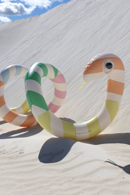 SUNNYLiFE  Suuri Uimalelu, Poolside Sorbet Stripe