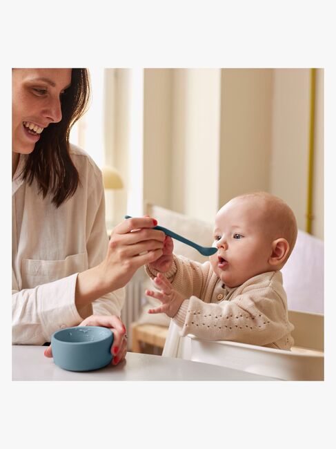 Everyday Baby Lusikka Silikoni 2-pack, Vihreä