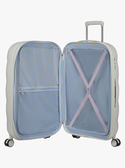 American Tourister Dreami Spinner Matkalaukku 96-106L, Cloud White