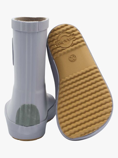 Mikk-Line Barefoot Kumisaappaat, Lavender Gray