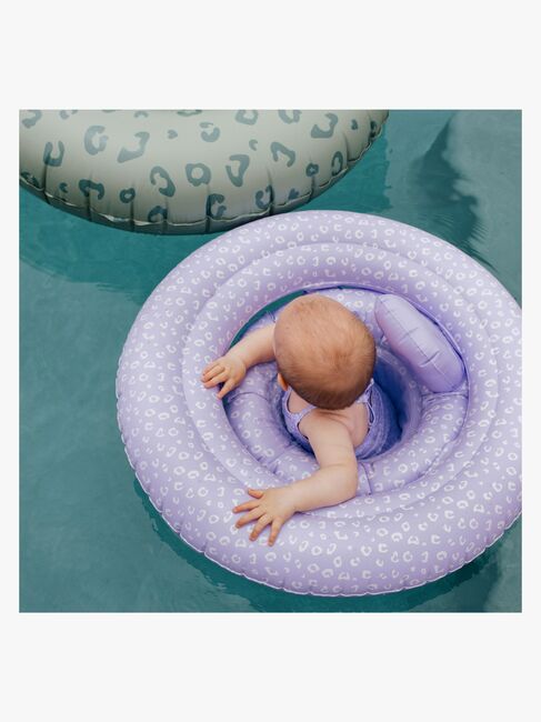 Swim Essentials Vauvan Uimarengas, Violetti Leopard