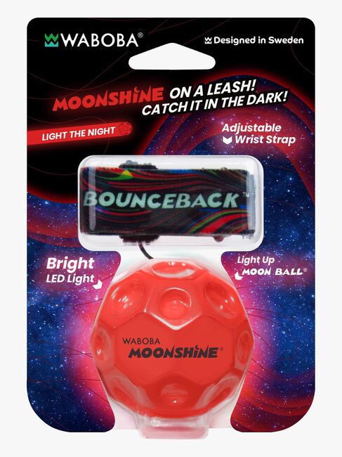 Waboba LED Bounceback Pomppupallo 1-pack Lajiteltu