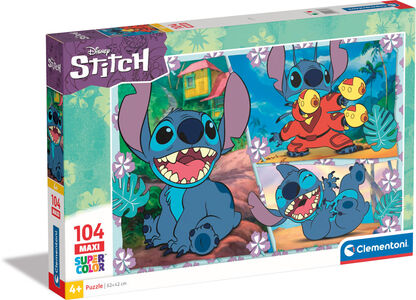 Clementoni Disney Stitch Maxi Palapeli 104